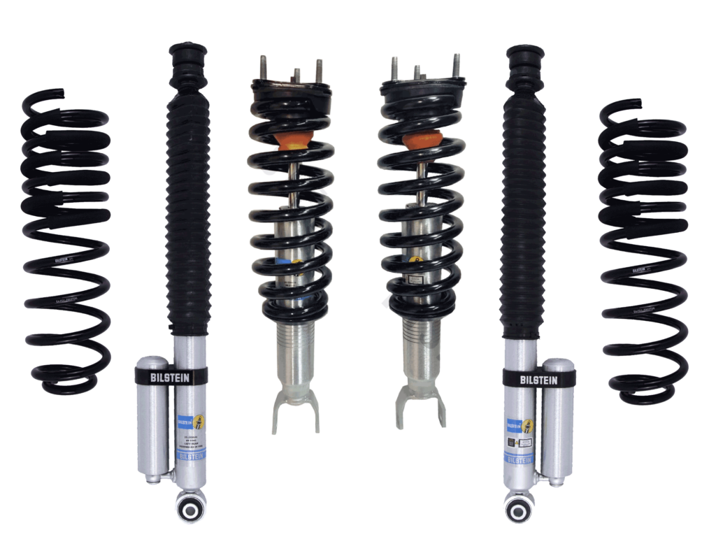 Bilstein 6112 0.6-2.6" Front Lift Assembled Coilovers 0-2" Rear 5160 ...