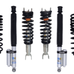 Bilstein 6112 0.6-2.6" Front Lift Assembled Coilovers 0-2" Rear 5160 Shocks and Rear Coils for 2019-2023 Ram 1500 2WD/4WD