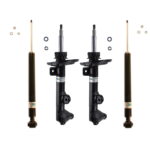 Bilstein B4 OE Replacement (DampMatic) Front and Rear Shocks for 2008-2011 Mercedes-Benz C300