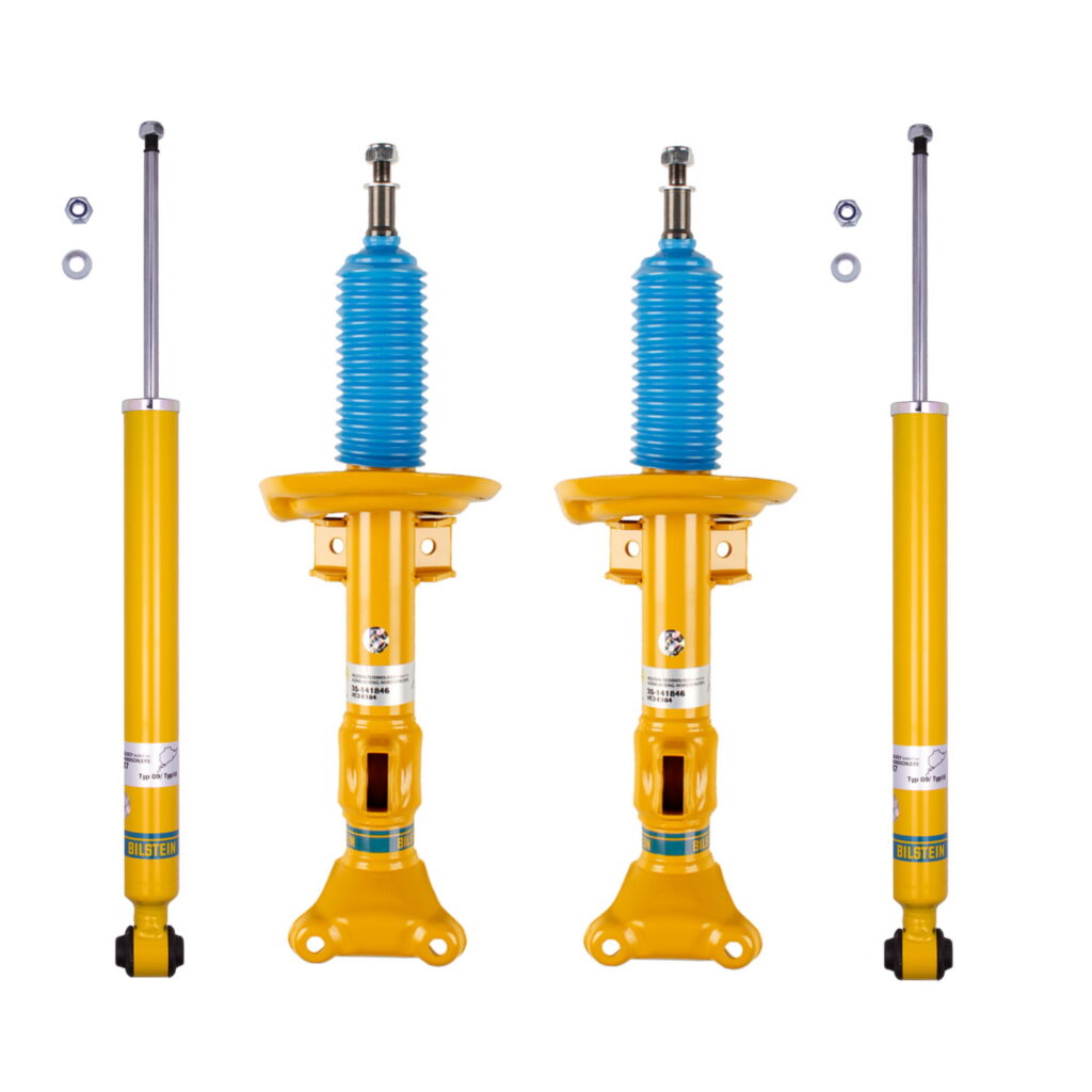 Bilstein B8 Performance Plus Front and Rear Shocks for 2008-2015 Mercedes-Benz C350