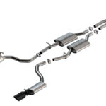 Borla S-Type Cat-Back Exhaust System for 2019-2023 Dodge Charger GT 3.6L V6 Automatic Transmission 2WD (4Door)-140917BC