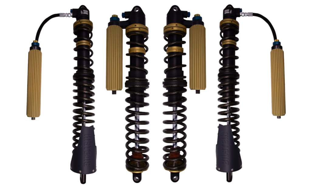 Bilstein Black Hawk Powersports Front and Rear Coilovers for 2017-2023 Can-Am Maverick X3 X rs Turbo R