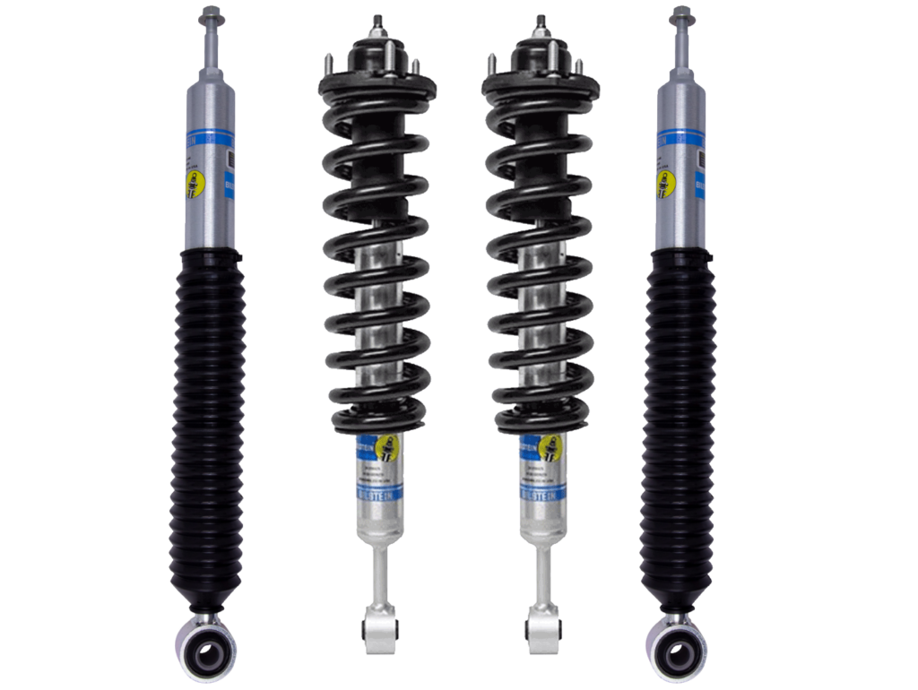 Bilstein-OME 2-2.5 Front Lift Assembled Coilovers with Rear 5100 Shocks for 2003-2009 Toyota 4Runner