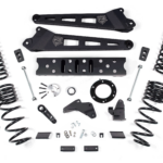 ZONE 6.5" Radius Arm Lift Kit with 4.5" Rear Coils and Bilstein 5100 Shocks for 2019-2022 Ram 2500 Diesel 6-bolt case