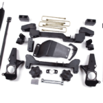 Zone Offroad 6" Knuckle and Bracket Kit Lift Kit with Bilstein 5100 Shocks for 2001-2010 Chevy/GMC 1500HD/2500/3500 4WD