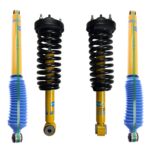 Bilstein 4600 Front Assembled Coilovers with OE Replacement Coils and Rear Shocks for 2009-2013 Ford F-150