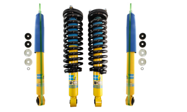 Bilstein 4600 Front Assembled Coilovers With Oe Replacement Springs And Rear Shocks For 2003