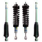 Bilstein 5100 0-2" Lift Front Coilovers with OE Replacement Coils and Rear 0-1" Lift Shocks for 2009-2013 Ford F-150