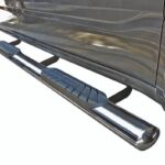 Steelcraft 4" Straight Sidebars Stainless Steel for 19-23 Dodge Ram 1500 Quad Cab - 423807-1 