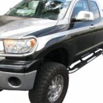 Steelcraft 5" Oval Premium Sidebars Stainless Steel Toyota Tundra Double Cab 2007-2021 - 433109P 