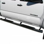 Steelcraft 5" Oval Premium Sidebars Stainless Steel for 2005-2023 Toyota Tacoma Double Cab - 430909P 