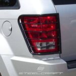 Steelcraft Black Taillight Guards for 2005-2010 Jeep Grand Cherokee - 32130 