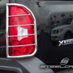 Steelcraft Black Taillight Guards for Nissan Xterra 2005-2014 - 34120 