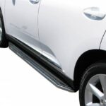 Steelcraft Black with Stainless Steel Trim STX100 Running Boards for 2010-2015 Lexus Rx350 - 133150 