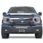 Steelcraft Elevation Bullnose Front Bumper Fine Texture Black 2018-20 Ford F150 Fits all models including eco-boost - 70-11420 