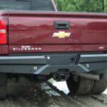 Steelcraft Elevation Rear Bumper Fine Texture Black for 2011-19 Chevy Silverado/GMC Sierra 2500/3500 - 65-20410 