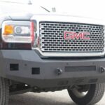 Steelcraft Fortis Front Bumper Fine Texture Black 2015-19 GMC Sierra 2500/3500HD - 71-10460 