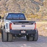 Steelcraft Fortis Rear Bumper Fine Texture Black 2017-2022 Ford Super Duty - 76-21380 