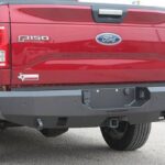 Steelcraft Fortis Rear Bumper Fine Texture Black for 2015-2023 Ford F-150 - 76-21420 