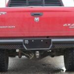 Steelcraft HD Replacement Rear Bumper Semi-gloss Black for 2003-09 Dodge Ram 2500/3500 - HD22210 