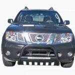 Steelcraft LED Bull Bar Black for 05-15 Nissan Xterra 05-18 Nissan Frontier 05-07 Nissan Pathfinder - 90-74020 