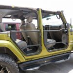 Steelcraft Rear Doors Fine Textured Black 07-18 Jeep Wrangler JK Unlimited 4-door - 92210 