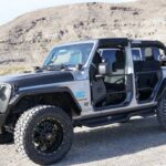 Steelcraft Rear Doors Fine Textured Black for 18-23 Jeep Wrangler JL and 20-23 Jeep JT Gladiator 4-door - 92230 