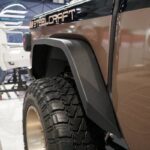 Steelcraft Rear Fender Flares Fine Textured Black Jeep Gladiator 2020-2023 - 92340 