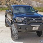 Steelcraft STX600 Running Boards Black 2005-2023 Toyota Tacoma Double Cab - 600-30900 