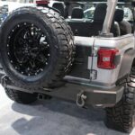 Steelcraft Textured Black Full Width Rear Bumper 18-23 Jeep Wrangler JL - 65-92510 