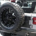 Steelcraft Tire Relocation Kit & Tailgate Reinforce Kit for Jeep Wrangler JL Textured Black 18-23 - 92002TC 