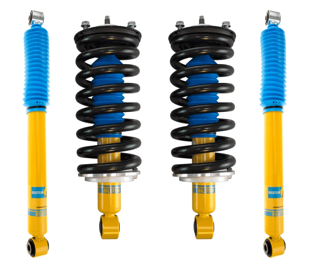 Bilstein 4600 Assembled Coilovers with OE Replacement Springs and Rear Shocks for 2005-2015 Nissan Armada