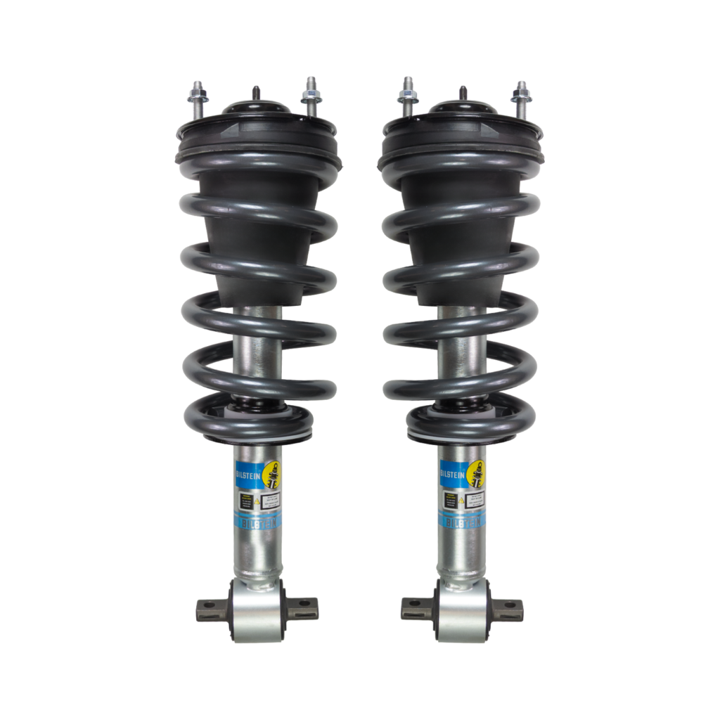 Bilstein 5100 0-1.75 Front Lift Assembled Coilovers with OE Replacement coils for 2007-2013 Chevy-GMC Silverado-Sierra 1500