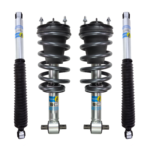 Bilstein 5100 0-1.8 Front Lift Assembled Coilovers with OE Replacement coils and Rear Shocks for 2007-2013 Chevy-GMC Silverado-Sierra 1500