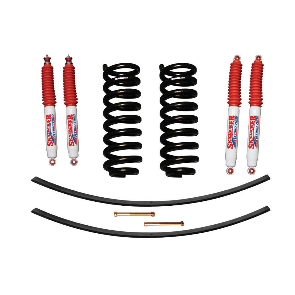 Skyjacker 1.5-2" Coil Springs Lift Kit Hydro Shocks for 89-97 Ranger - 132XK-H