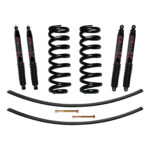 Skyjacker 1.5-2" Coils Lift Kit Black MAX Shocks for 1980-1996 Ford Bronco F-150 - 182K-B