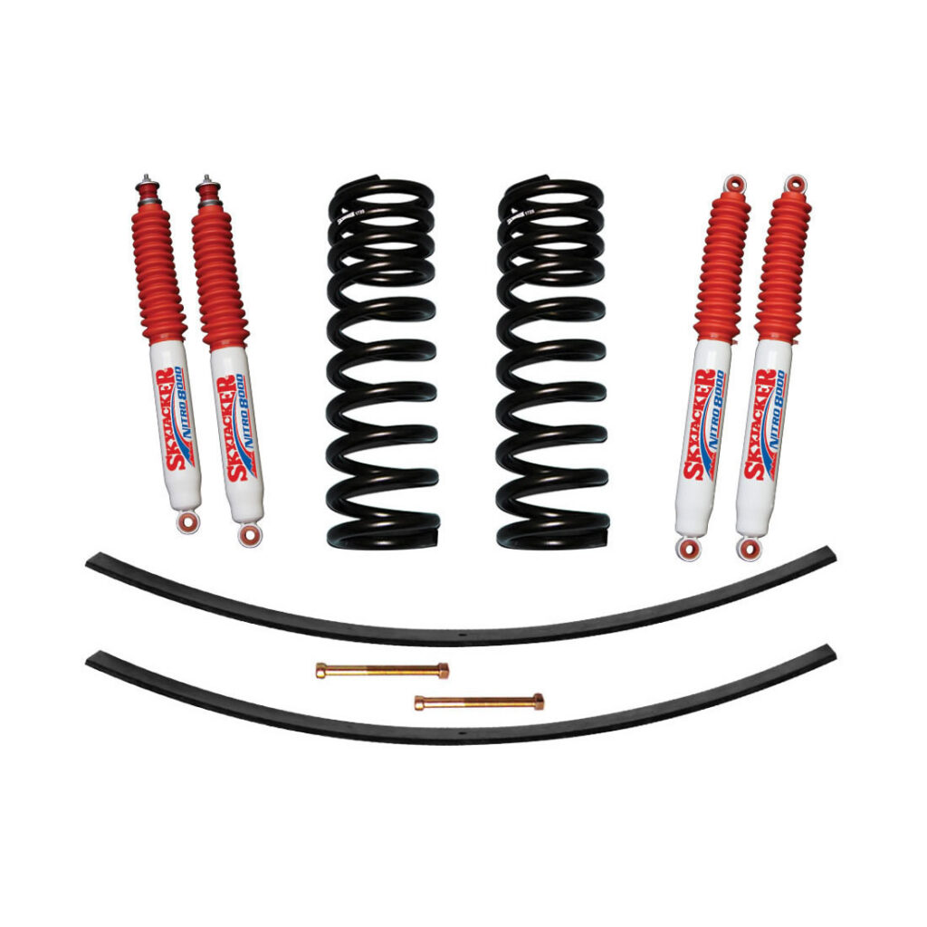 Skyjacker 1.5-2" Coils and Leaf Springs Lift Kit for 78-79 Ford Bronco - 172BK-N