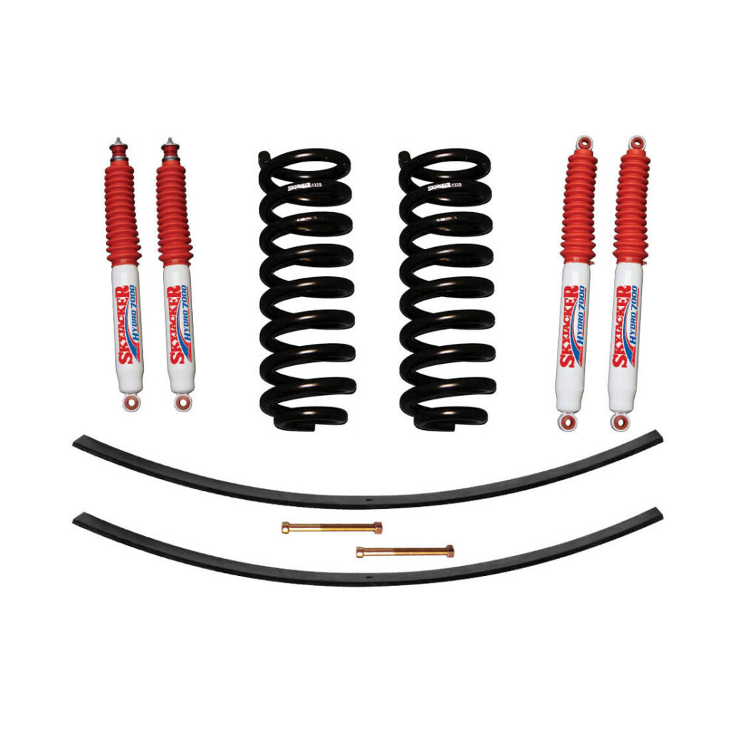 Skyjacker 1.5-2" Coils and Leaf Springs Lift Kit for 83-89 Ranger and 84-89 Bronco II. - 132K-H