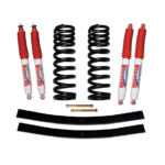 Skyjacker 1.5-2" Coils. Lift Kit Nitro Shocks for 75-77 Ford Bronco - 172EBK-N