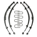 Skyjacker 2-2.5" Leaf Springs Lift Kit Nitro Shocks for 76-83 Jeep CJ5