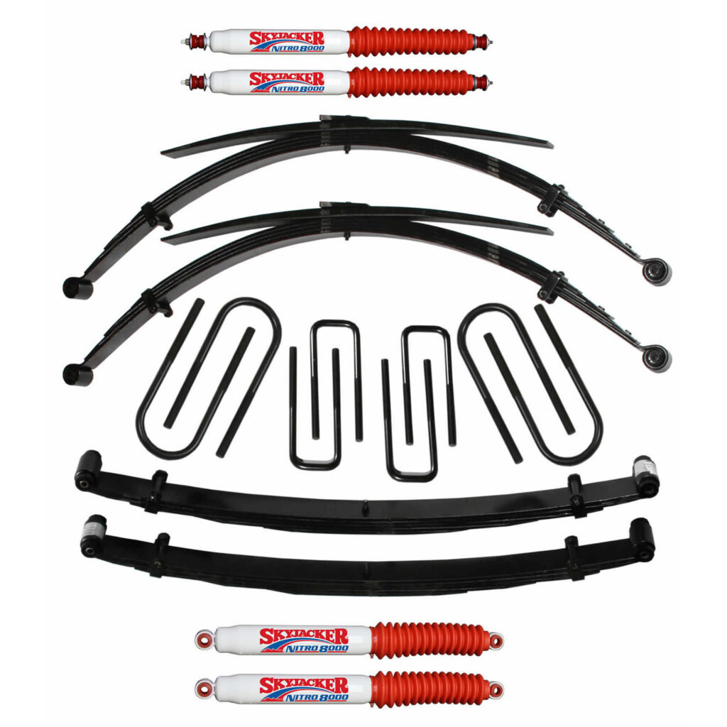 Skyjacker 2" Leaf Springs and Blocks Lift Kit for 73-78 Ford F-250 - F720KS-N