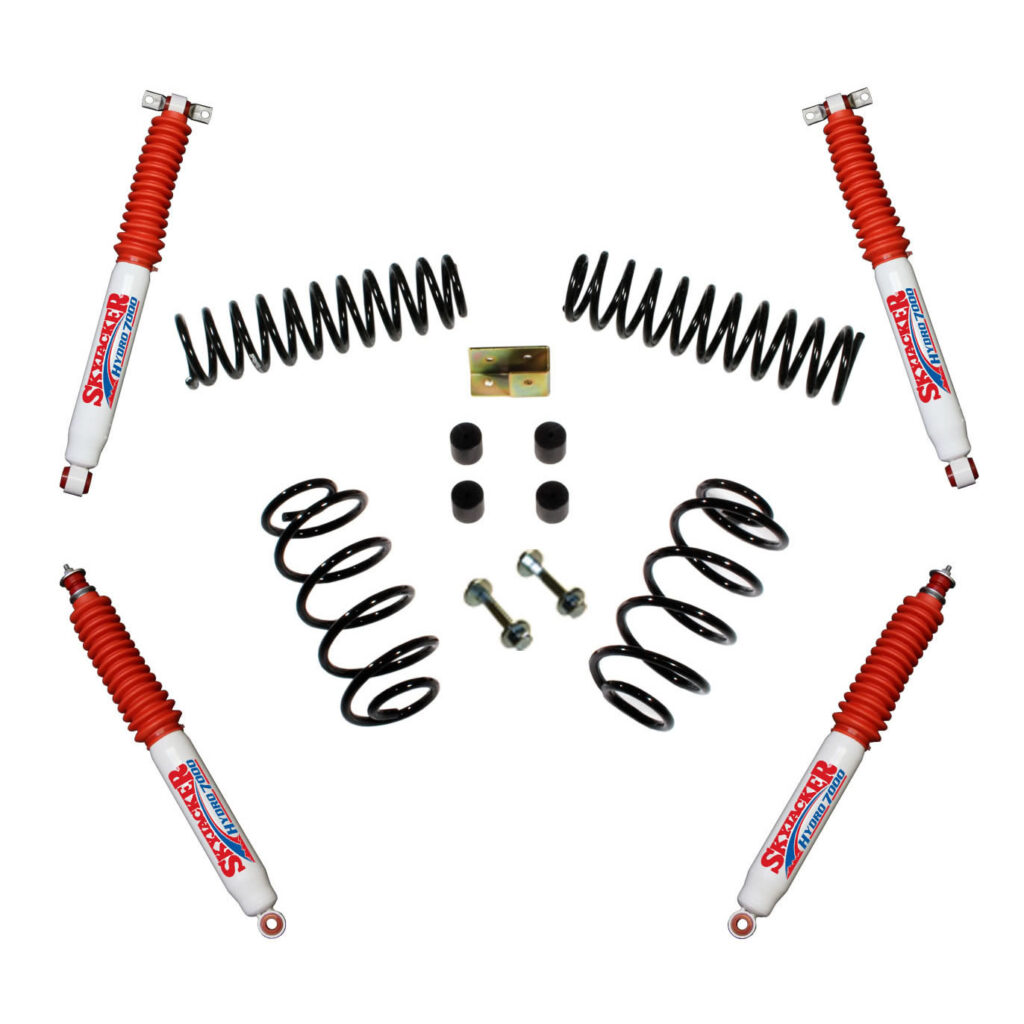 Skyjacker 3" Coils Lift Kit M95 Shocks for 97-06 Jeep Wrangler and 97-06 Jeep TJ - TJ30BPH