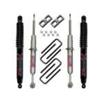 Skyjacker 3" Suspension Lift Kit. Lift Kit Black MAX Shocks for 07-19 Toyota Tundra. - TU730STBB