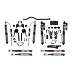 Skyjacker 3.5-4.5" Coil Over Kit Lift Kit Black MAX Shocks for 2007-2018 Jeep Wrangler JK - JK40SLSK-SX