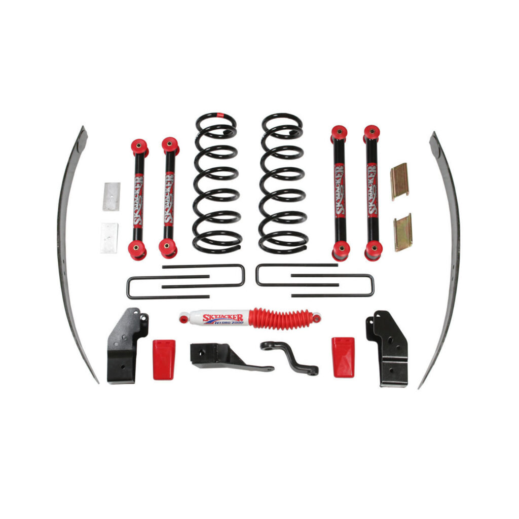 Skyjacker 4-4.5" Leaf Springs Lift Kit for 00-02 Dodge Ram 2500 - D4512K