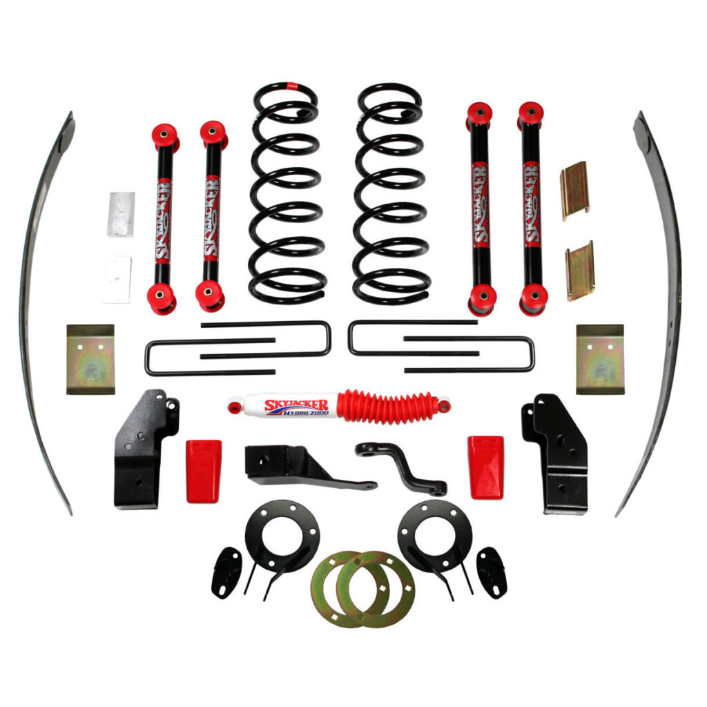 Skyjacker 4-4.5" Springs Lift Kit Nitro Shocks for 00-01 Dodge Ram 2500 and 00-01 Dodge Ram 3500 - D4522K