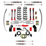 Skyjacker 4-4.5" Suspension Lift Kit Lift Kit M95 Shocks for 00-01 Dodge Ram 2500 and 00-01 Dodge Ram 3500 - D4522K-M