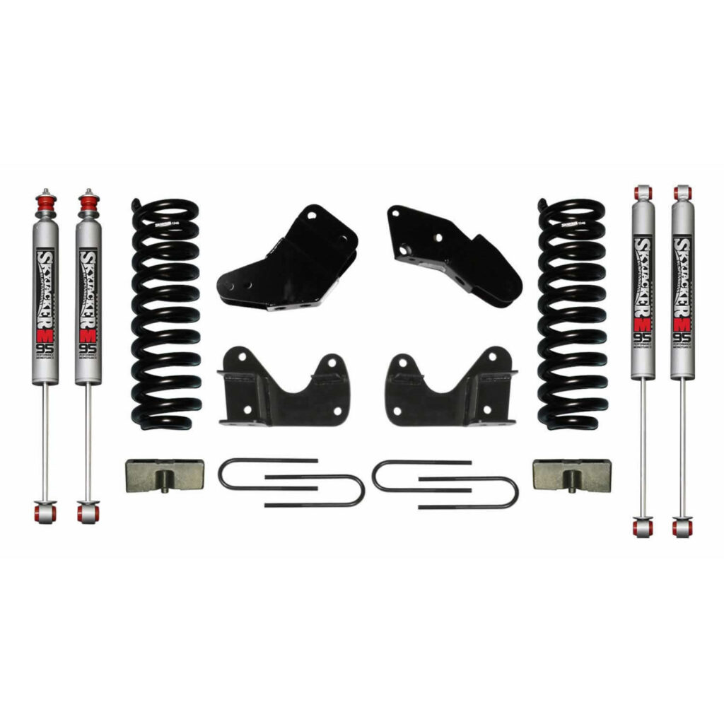 Skyjacker 4" Blocks Lift Kit M95 Shocks for 83-97 Ford Ranger - 134R2K-M