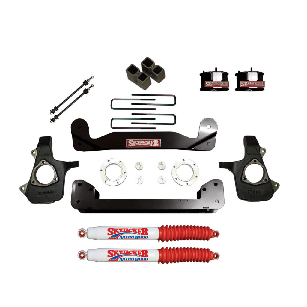 Skyjacker 4" Blocks Lift Kit for 14-17 Silverado/Sierra 1500 - C14460APK-N