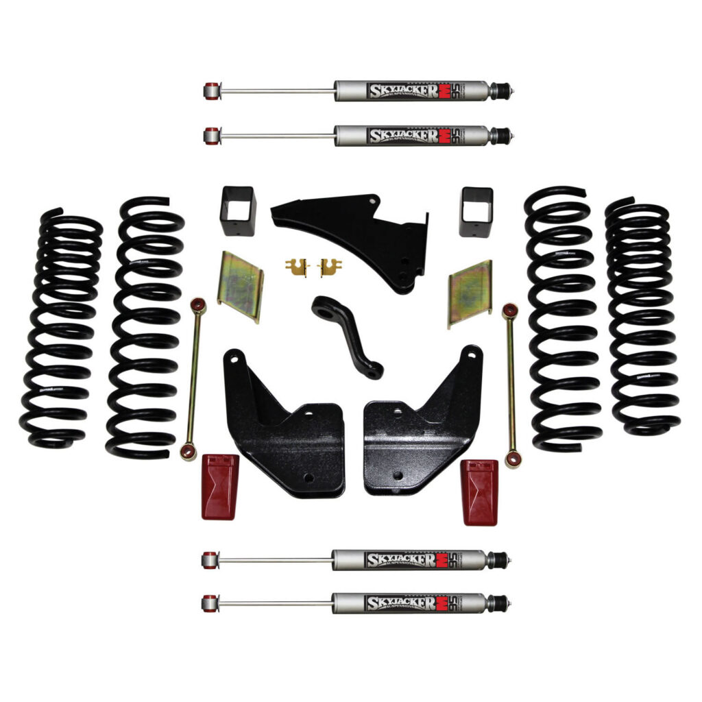 Skyjacker 4" Coil Springs Lift Kit M95 Shocks for 2014-2019 Ram 2500. - R14451K-M